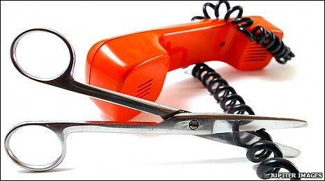 Cutting the telephone cord