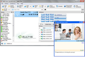 Zultys MXIE video calling