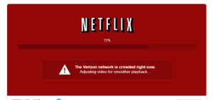 Netflix being ruined by an un-neutral net