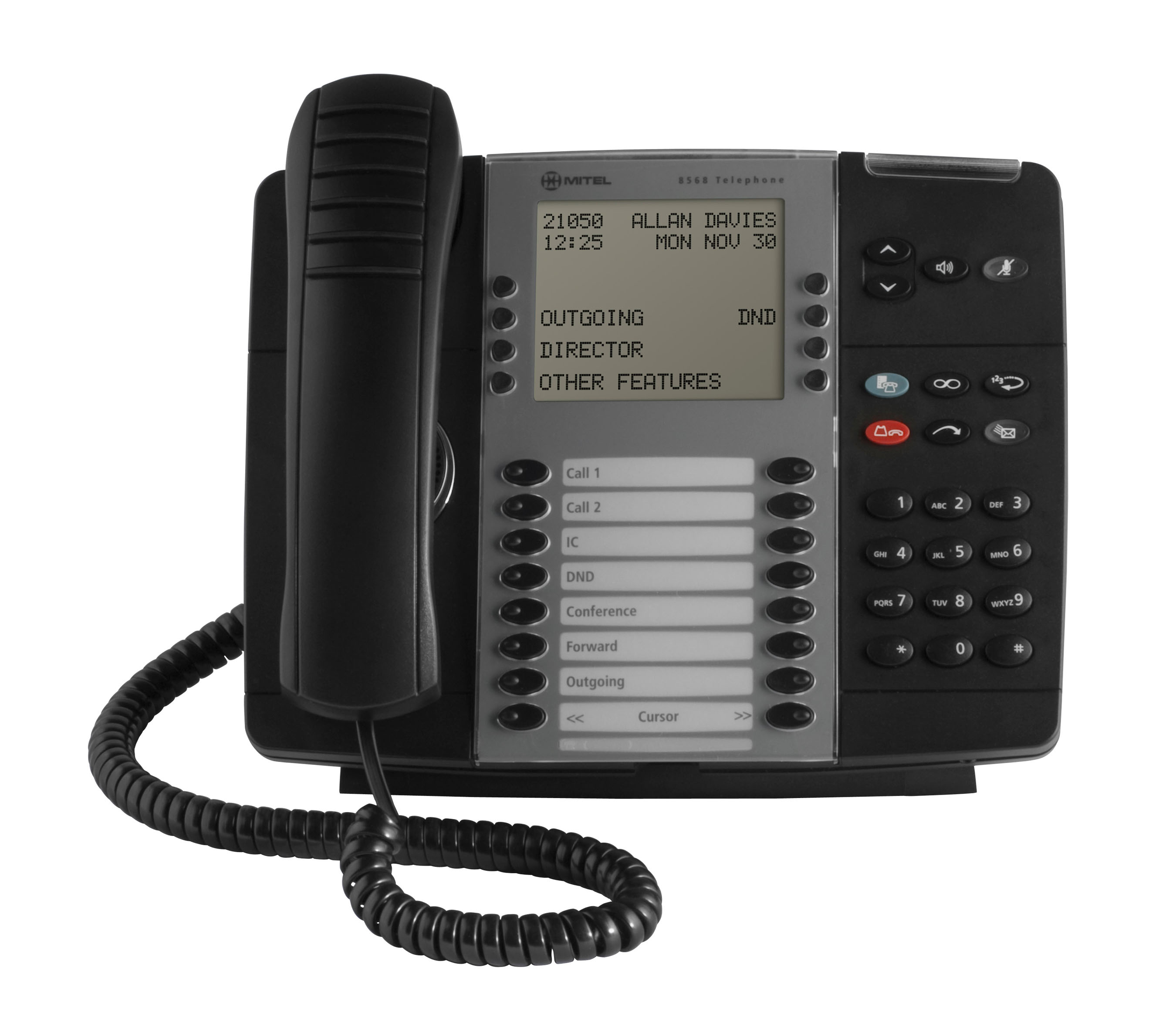 Mitel Model 8568 Digital Power User Telephone